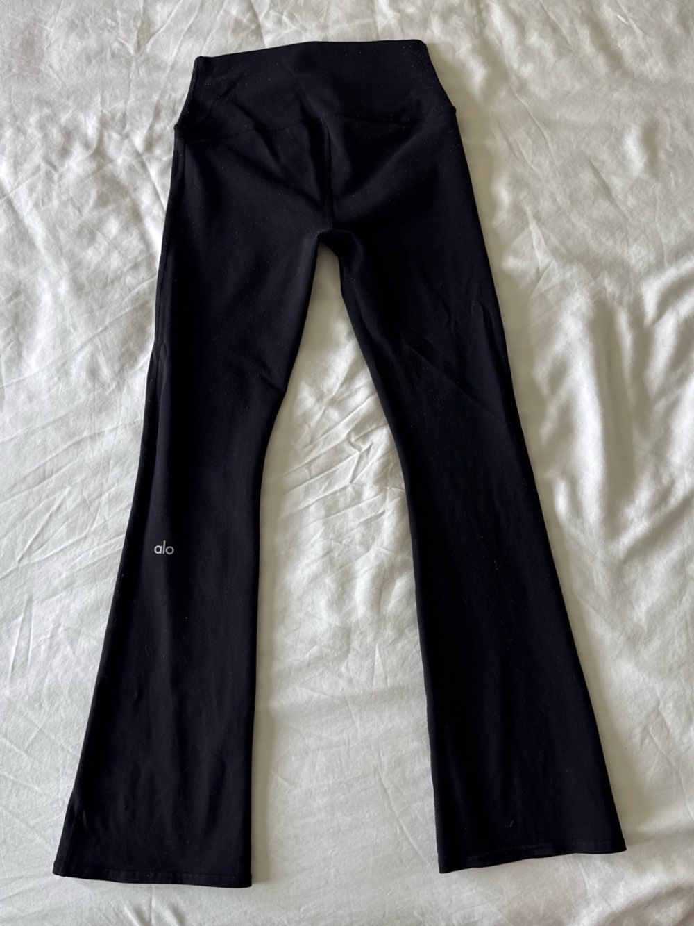 Alo womens Black Flare Yoga Pants